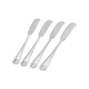 Antigua Frost Set Of 4 Spreaders  |  Serving Pieces Serving Pieces Serving Pieces