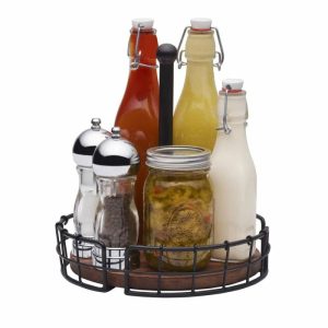 Anvil Cage Condiment Caddy  |  Countertop Storage Countertop Countertop Storage