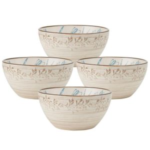 Bella Set Of 4 Soup Cereal Bowls  |  Soup And Cereal Bowls Bowls Soup And Cereal Bowls