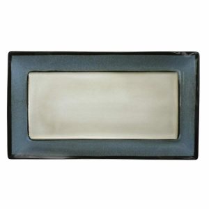 Belmont Blue Rectangular Platter  |  Serving Platters Serving Platters Serving Platters