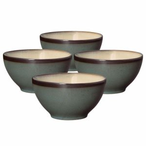 Belmont Set Of 4 Blue Soup Cereal Bowls  |  Soup And Cereal Bowls Bowls Soup And Cereal Bowls