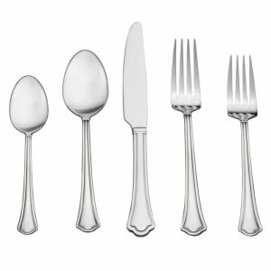 Capri Frost 53 Piece Flatware Set, Service For 8  |  Flatware Service For 8 Flatware Service For 8 Flatware Service For 8