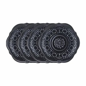 Chateau Midnight Set Of 4 Salad Plates  |  Salad Plates Plates Salad Plates