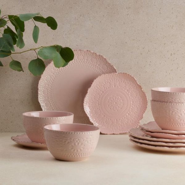 Chateau Pink Set Of 4 Salad Plates  |  Salad Plates Plates Salad Plates