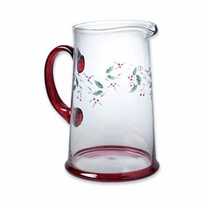 Etched Glass Water Pitcher  |  Beverage Accessories Beverage