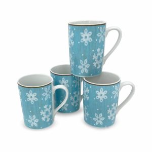 Evergreen Ernie Set Of 4 Mugs  |  Mugs Coffee Mugs & Tea Cups Mugs