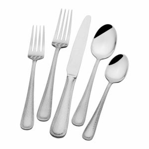 Halston 42 Piece Flatware Set, Service For 8  |  Flatware Service For 8 Flatware Service For 8 Flatware Service For 8