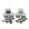 Hot Chocolate Bomb Set Of 6 Mugs With Set Of 2 Molds  |  Coffee Mugs Coffee Mugs Coffee Mugs