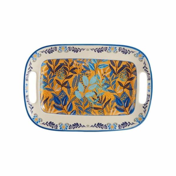 Madeline Handled Serving Platter, 13 In  |  Serving Platters Serving Platters And Trays Serving Platters