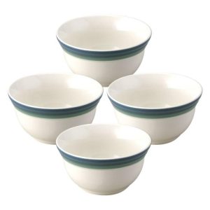 Ocean Breeze Set Of 4 Deep Soup Cereal Bowls  |  Soup And Cereal Bowls Bowls Soup And Cereal Bowls