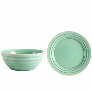 Odessa Vegetable Bowl And Platter Set  |  Serving Platters Serving Platters Serving Platters