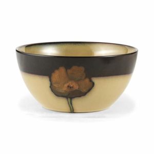 Painted Poppies Soup Cereal Bowl  |  Soup And Cereal Bowls Bowls Soup And Cereal Bowls