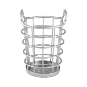 Paramount Satin Kitchen Utensil Holder  |  Gadget Crocks Countertop Gadget Crocks