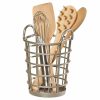 Paramount Satin Kitchen Utensil Holder  |  Gadget Crocks Countertop Gadget Crocks