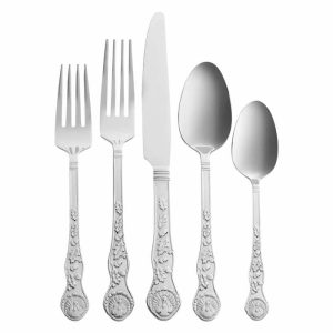 Plymouth 20 Piece Turkey Flatware Set, Service For 4  |  Flatware Service For 4 Flatware Service For 4 Flatware Service For 4