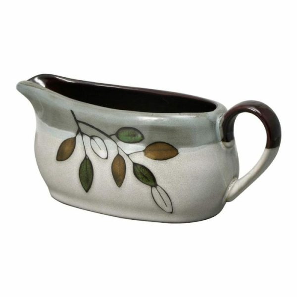 Rustic Leaves Gravy Boat  |  Gravy Server Accessories Gravy Server