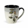 Rustic Leaves Set Of 4 Mugs  |  Mugs Coffee Mugs & Tea Cups Mugs