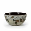 Rustic Leaves Set Of 4 Soup Cereal Bowls  |  Soup And Cereal Bowls Bowls Soup And Cereal Bowls