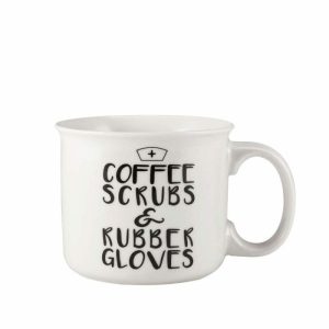 Sentiment Mugs Coffee Scrubs And Rubber Gloves Mug  |  Mugs Coffee Mugs & Tea Cups Mugs