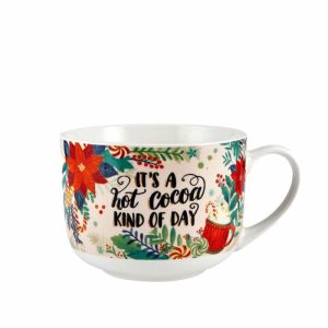 Sentiment Mugs Its A Hot Cocoa Kind Of Day Mug  |  Sentiment Mugs Coffee Mugs & Tea Cups Mugs