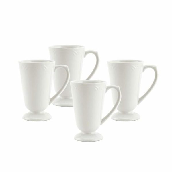 Set Of 4 Footed Mugs  |  Mugs Coffee Mugs & Tea Cups Mugs