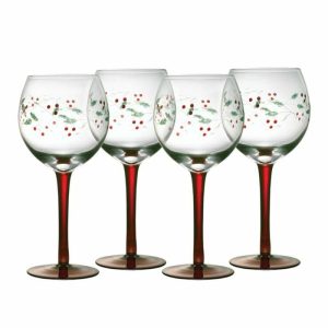 Set Of 4 Wine Goblets  |  Stemware Stemware Stemware