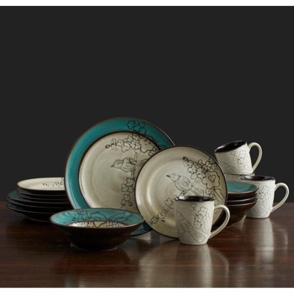 Song Bird Dinnerware Set  |  Dinnerware Service For 12 Dinnerware Service For 12 Dinnerware Service For 12