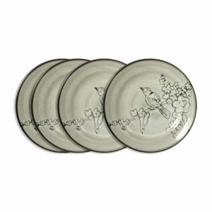 Song Bird Set Of 4 Salad Plates  |  Salad Plates Plates Salad Plates