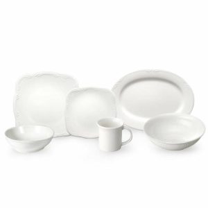 Square Service For 8 With Serveware  |  Dinnerware Service For 8 Dinnerware Service For 8 Dinnerware Service For 8