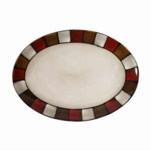 Taos Small Oval Platter  |  Serving Platters Serving Platters Serving Platters