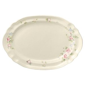 Tea Rose Oval Platter  |  Serving Platters Serving Platters Serving Platters