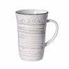 Trellis White Latte Mug  |  Coffee Mugs Coffee Mugs Coffee Mugs