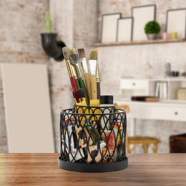 Twist Loop Rotating 2 Tier Utensil Holder  |  Gadget Crocks Countertop Gadget Crocks