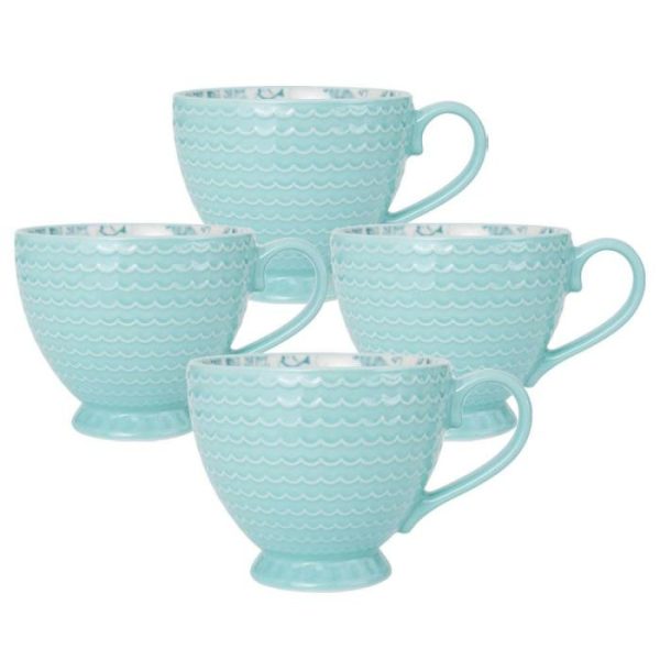 Venice Set Of 4 Mugs  |  Mugs Coffee Mugs & Tea Cups Mugs