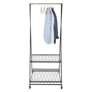 Verona Laundry Rack With 2 Shelves  |  Laundry Carts Home Accessories Laundry Carts