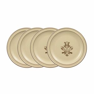 Village Set Of 4 Salad Plates  |  Salad Plates Plates Salad Plates