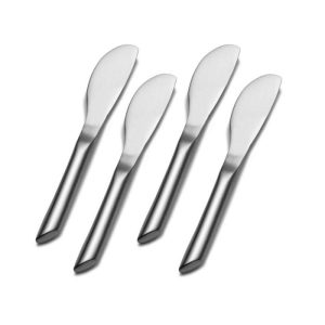 Wave Set Of 4 Spreaders  |  Serving Pieces Serving Pieces Serving Pieces