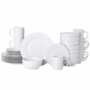 Winston 32 Piece Dinnerware Set, Service For 8  |  Dinnerware Service For 8 Dinnerware Service For 8 Dinnerware Service For 8