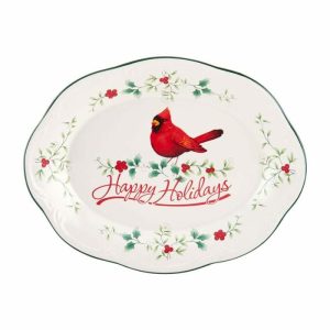 Cardinal Oval Platter  |  Serving Platters Serving Platters Serving Platters