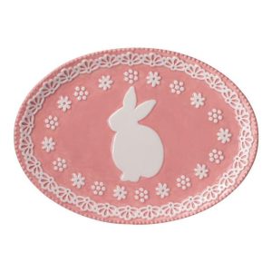 Easter Bunny Oval Platter  |  Serving Platters Serving Platters Serving Platters