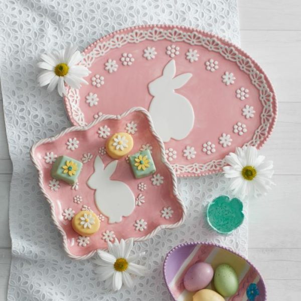 Easter Bunny Oval Platter  |  Serving Platters Serving Platters Serving Platters