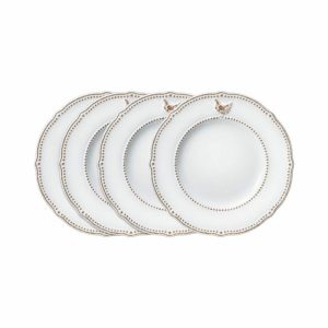 Farmhouse Hen Set Of 4 Salad Plates  |  Salad Plates Plates Salad Plates