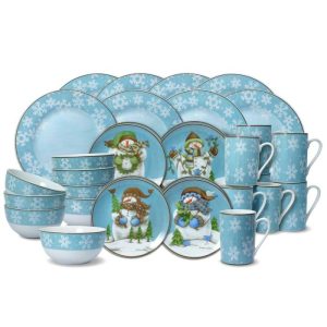 Evergreen Ernie 32 Piece Dinnerware Set, Service For 8  |  Dinnerware Service For 8 Dinnerware Service For 8 Dinnerware Service For 8